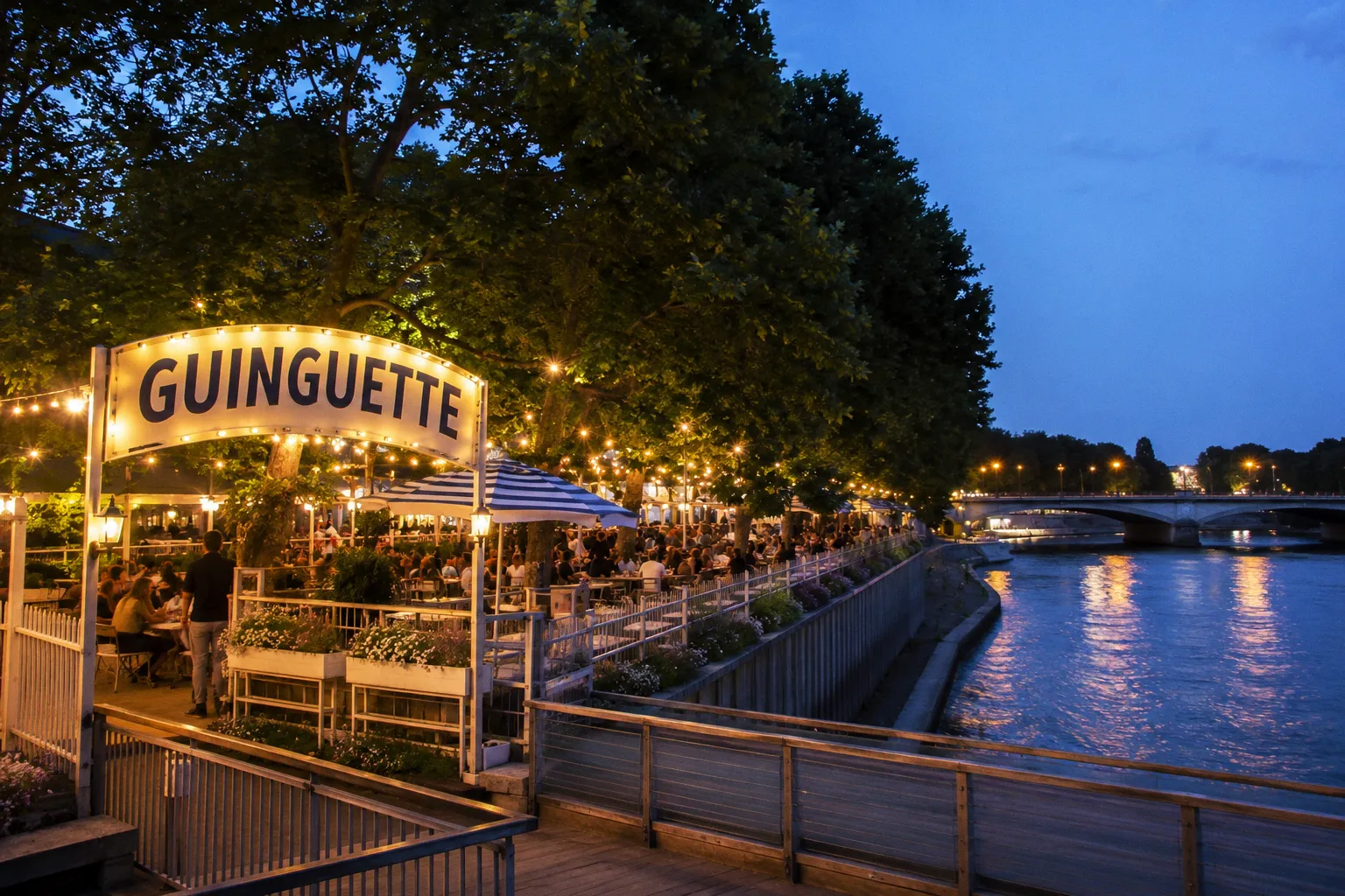 Où profiter des meilleures guinguettes en Île-de-France pour vos soirées estivales
